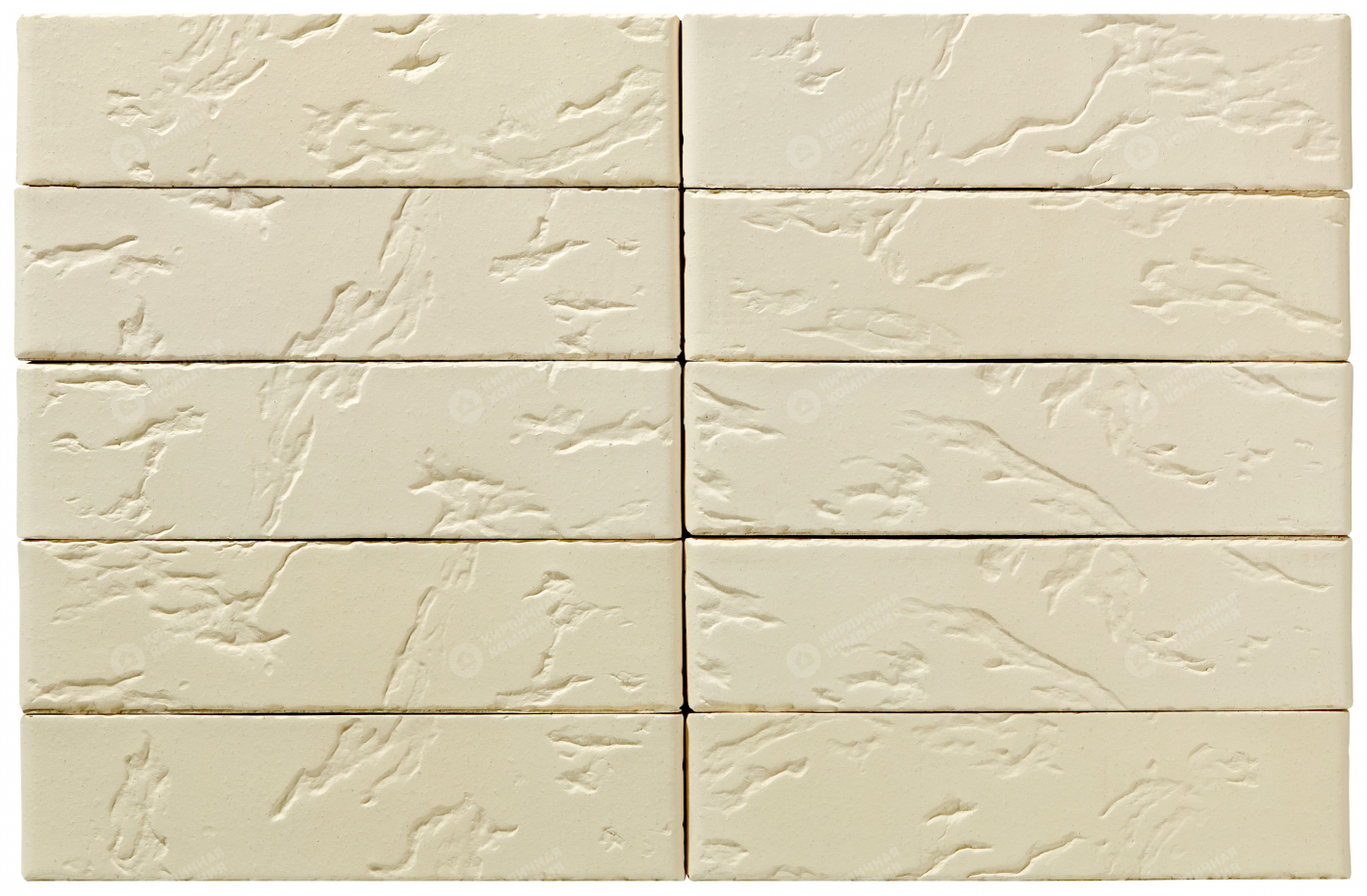 Белый Рустик 1НФ пустотелый